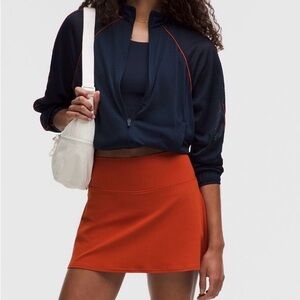 NWT Lululemon athletica Align High Rise Skirt in Autumn Rust. Size 2.